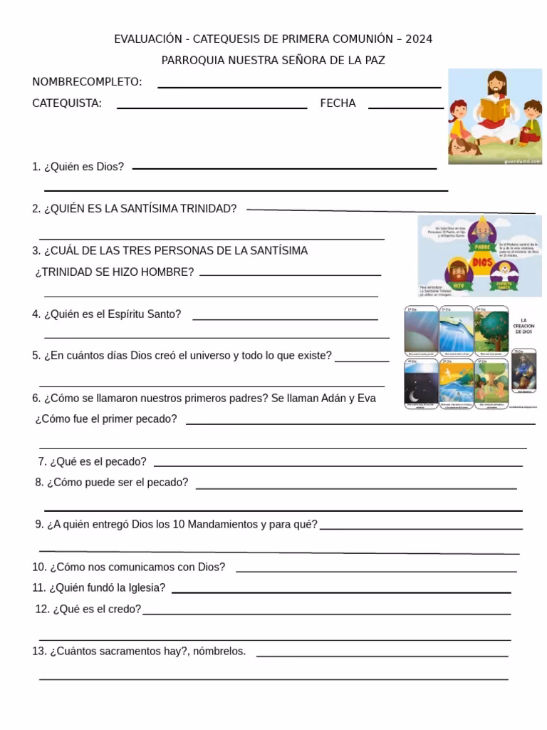 ¿Cuáles son los 4 pilares de la catequesis?