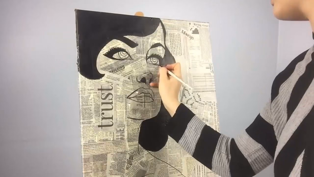 ¿Cuáles son los 4 tipos de collage?