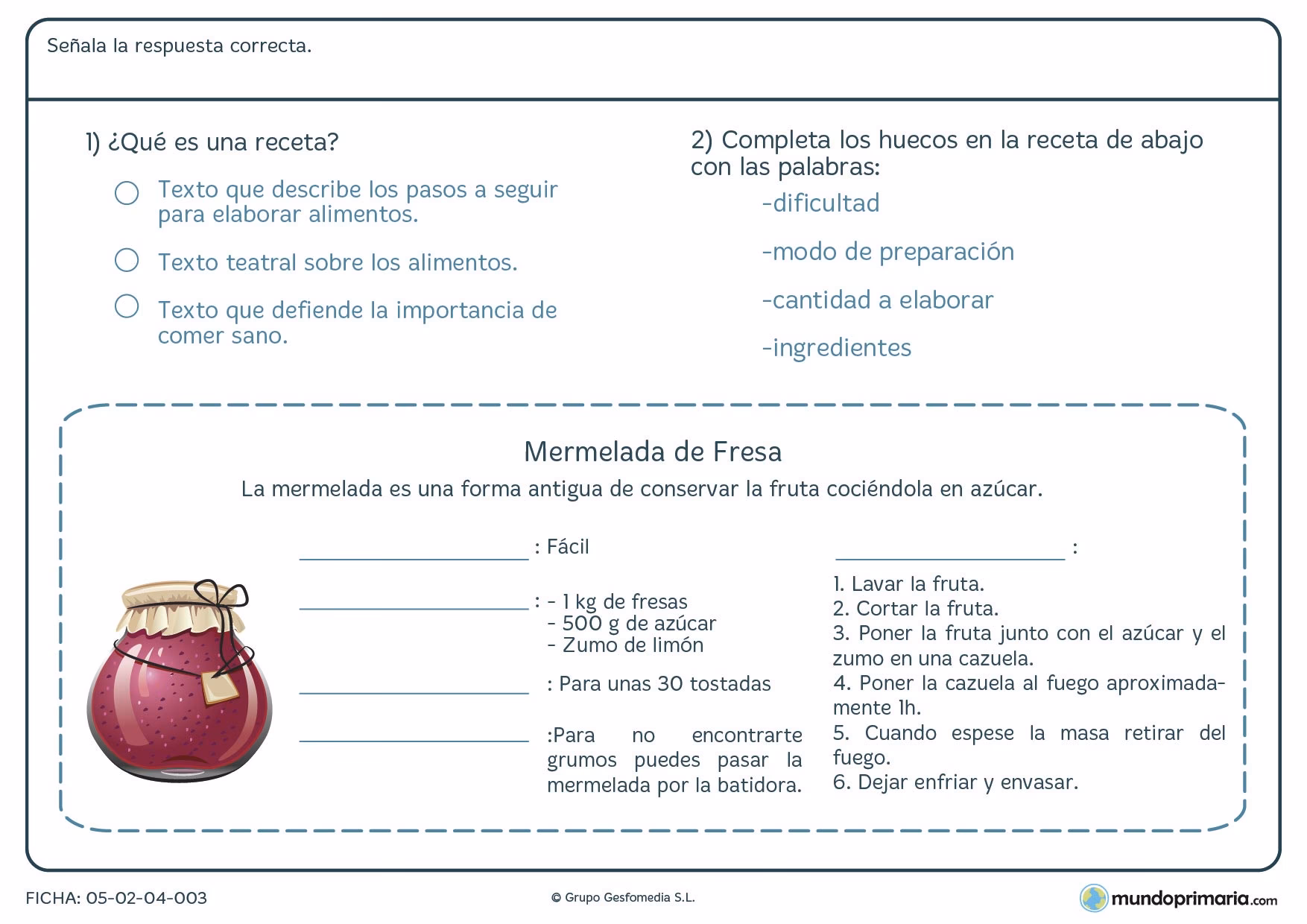 ¿Qué se trabaja en lengua en primaria?