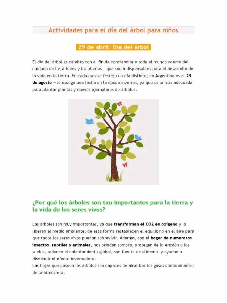 ¿Cómo enseñar a los niños a cuidar los árboles?