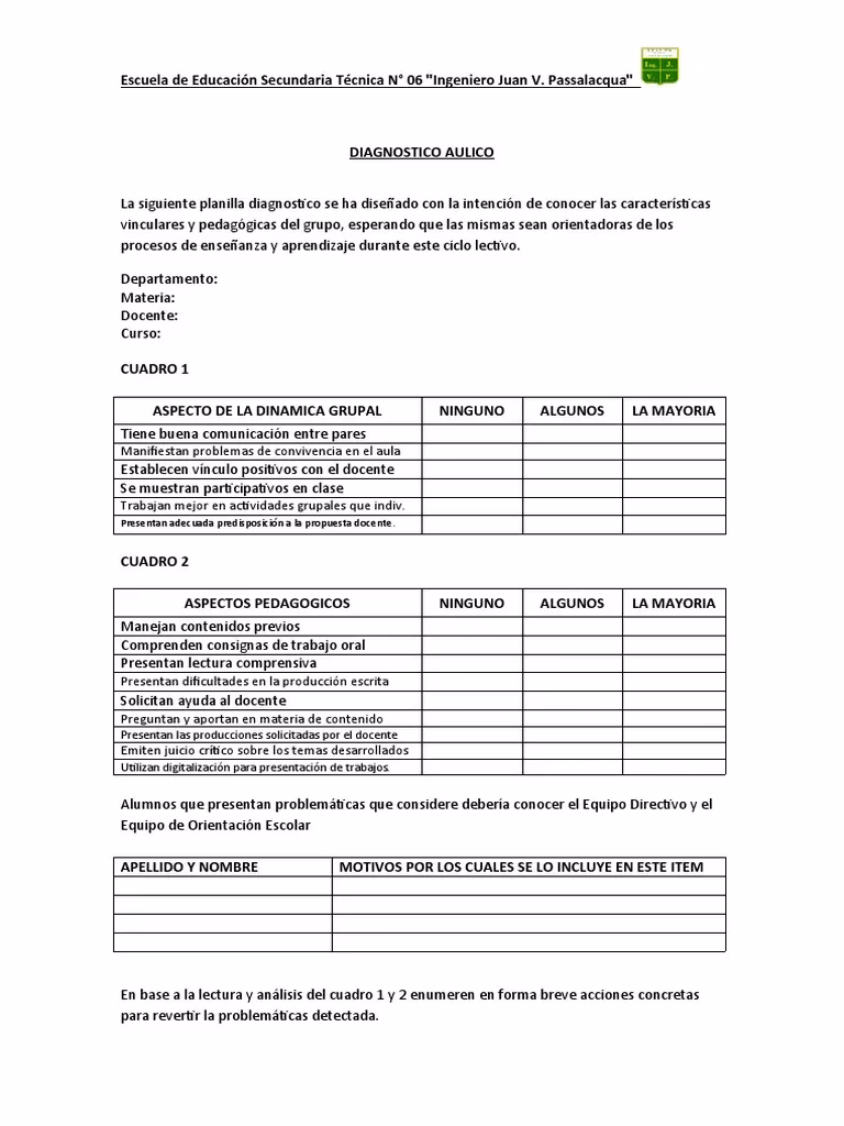 ¿Cuáles son las técnicas para realizar un diagnóstico?