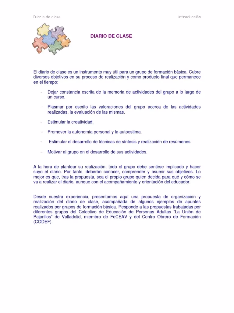 ¿Qué es llevar un diario en la escuela secundaria?