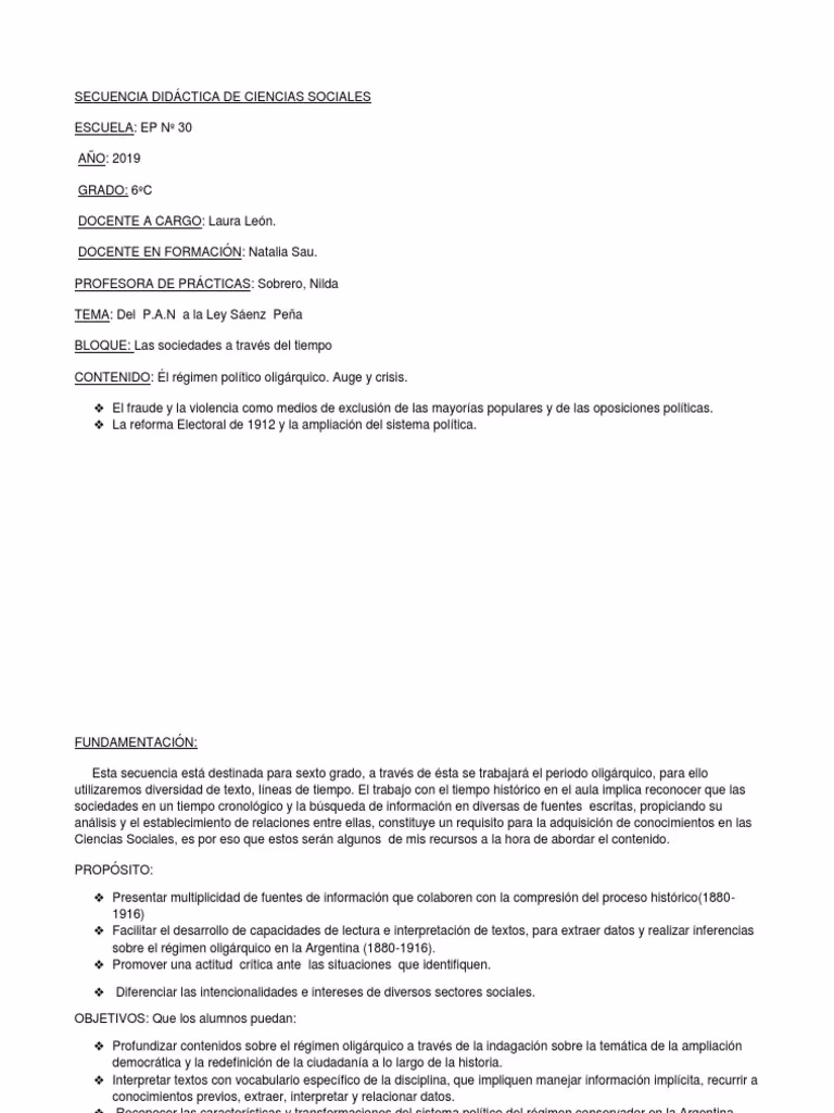 ¿Qué es la política de actividades para secundaria?