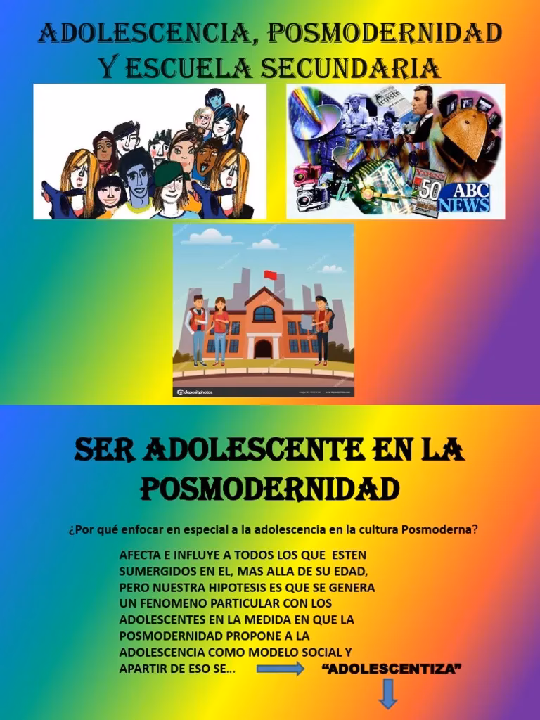 ¿Qué es la escuela posmoderna?