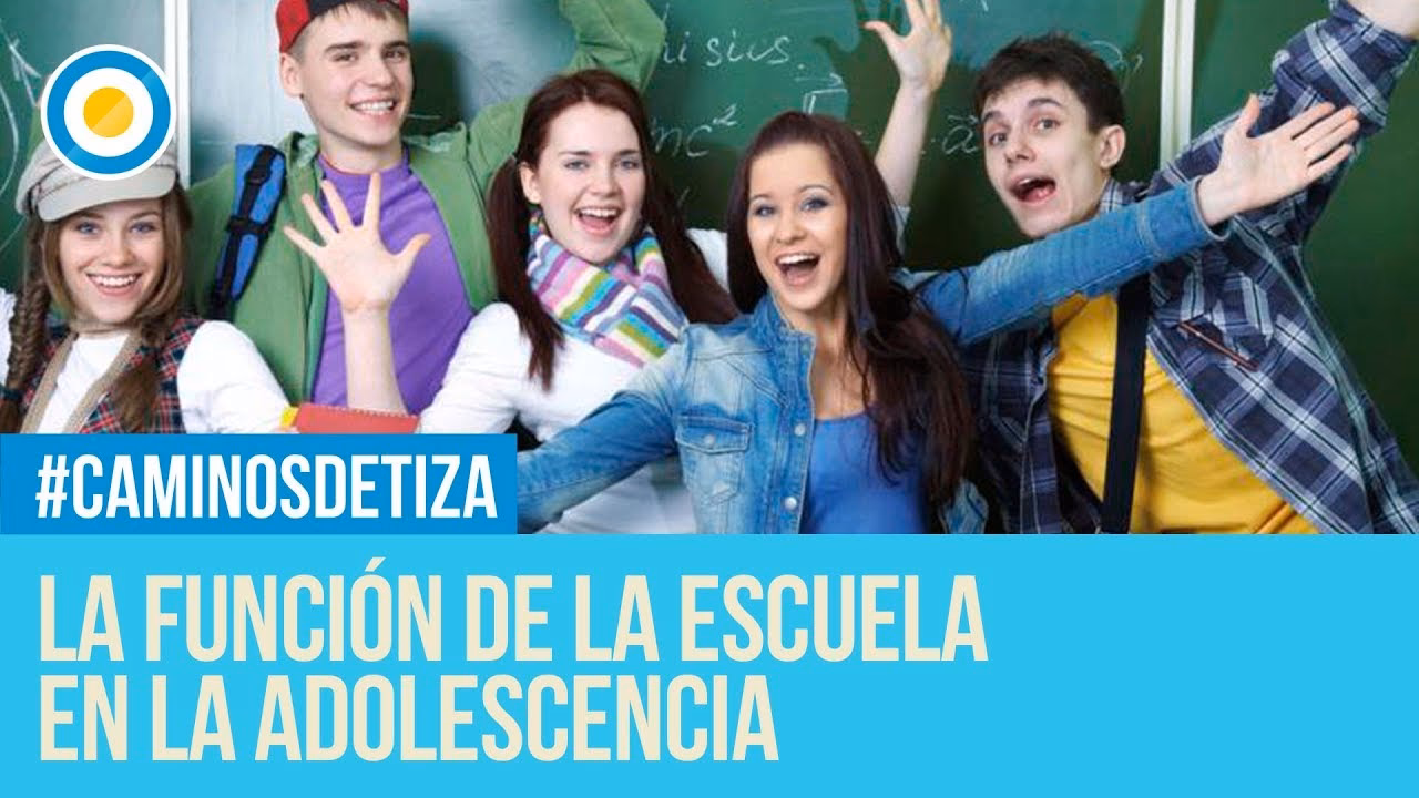 ¿Cómo influye la escuela durante la adolescencia?