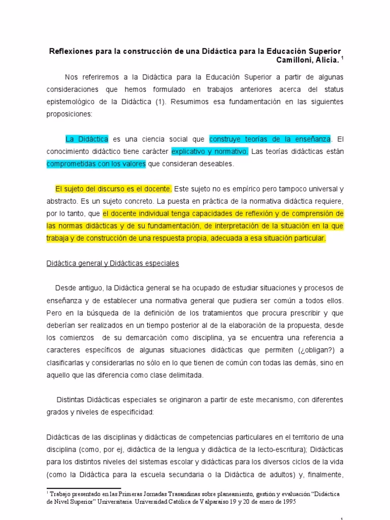 ¿Qué es la didáctica de la educación primaria?