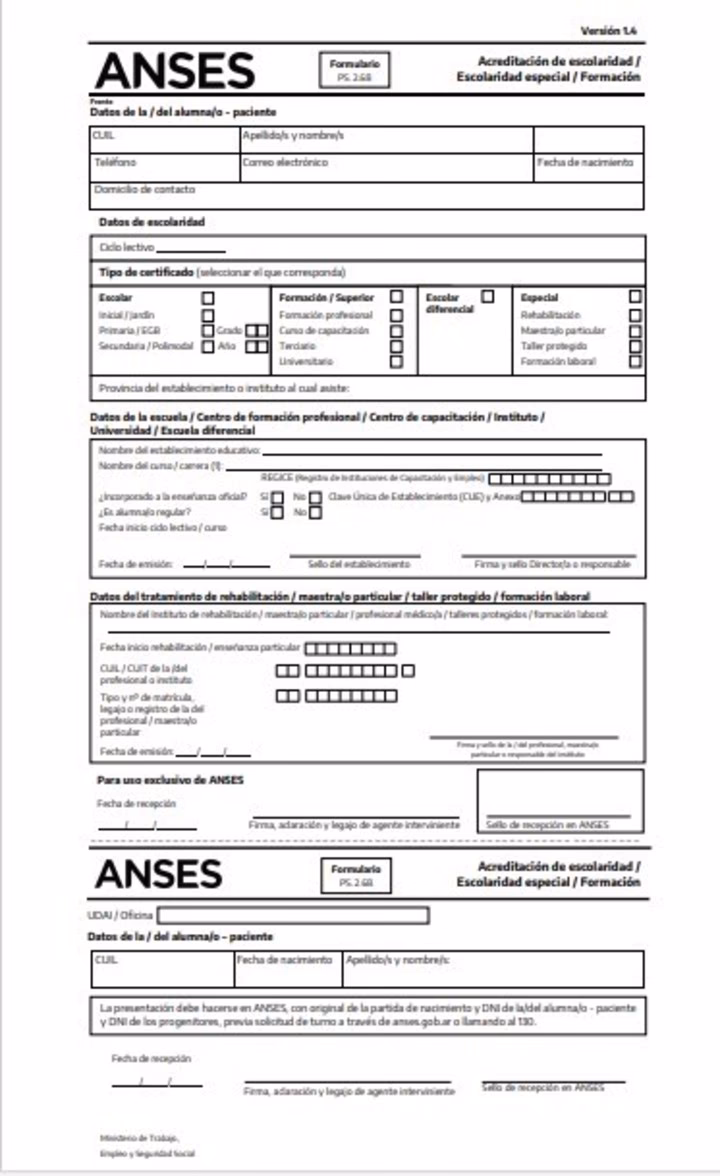 ¿Cómo solicitar ayuda escolar ANSES 2025?