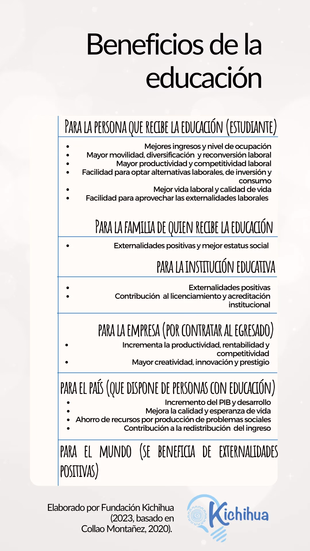 ¿Cuáles son las ventajas de la educación primaria?