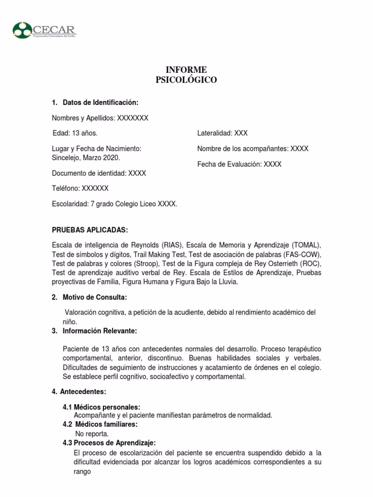 ¿Cómo puedo describir a un alumno con bajo rendimiento escolar?