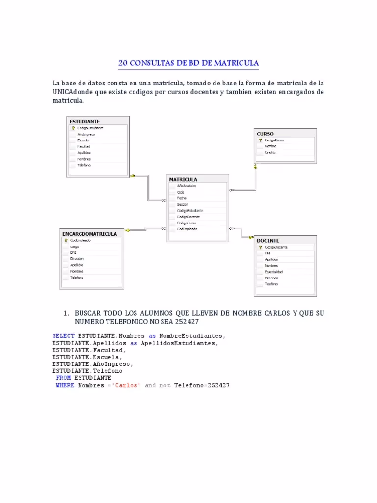 ¿Qué es una base de datos para un colegio?