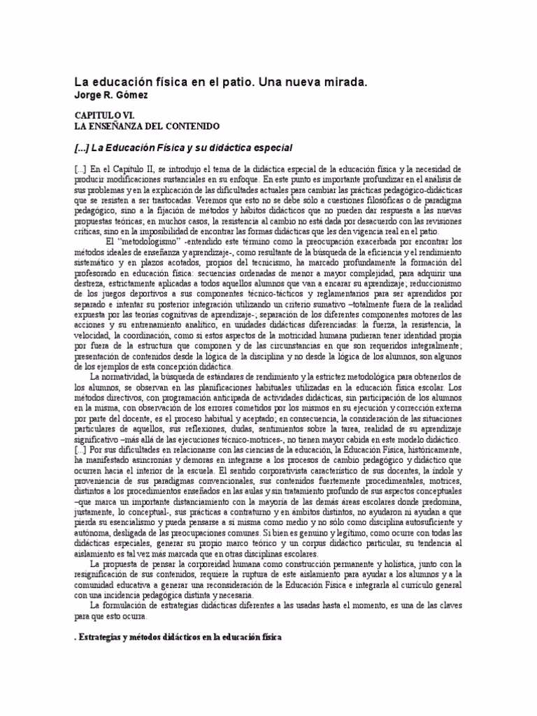 ¿Qué es la biografía de educación física?