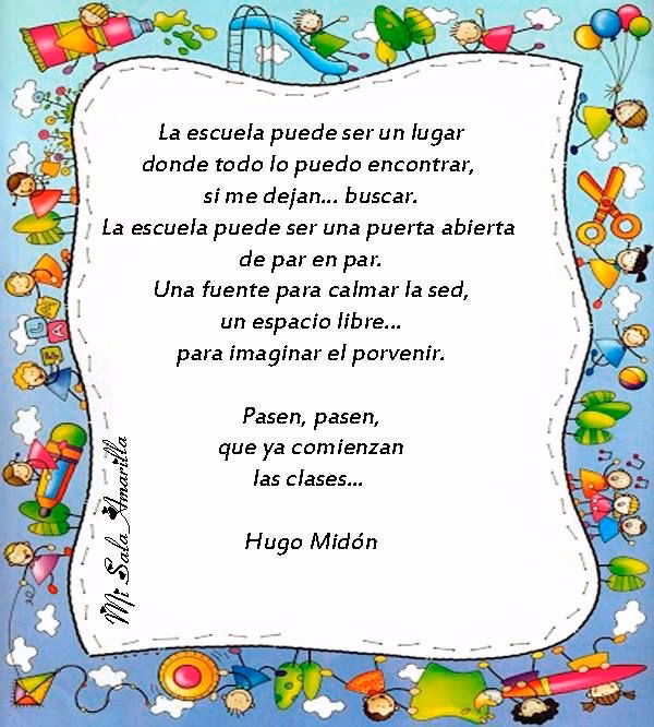 ¿Cómo escribir un poema para niños de primaria?