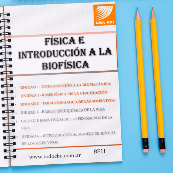 ¿Qué se ve en la materia biofísica?
