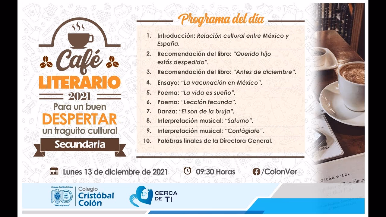 ¿Qué actividades se hacen en un Café Literario?