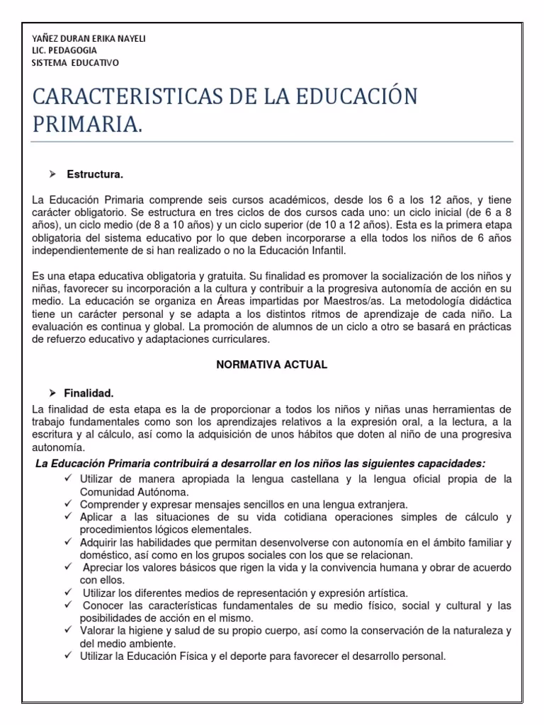 ¿Qué características tiene la escuela actual?