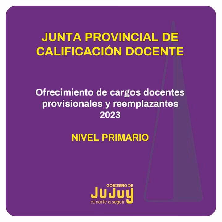 ¿Cuánto cobra un maestro de primaria en Jujuy?