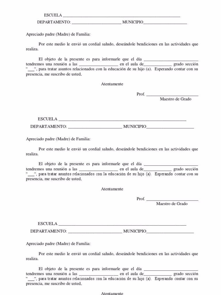 ¿Qué escribir en una carta a los padres?