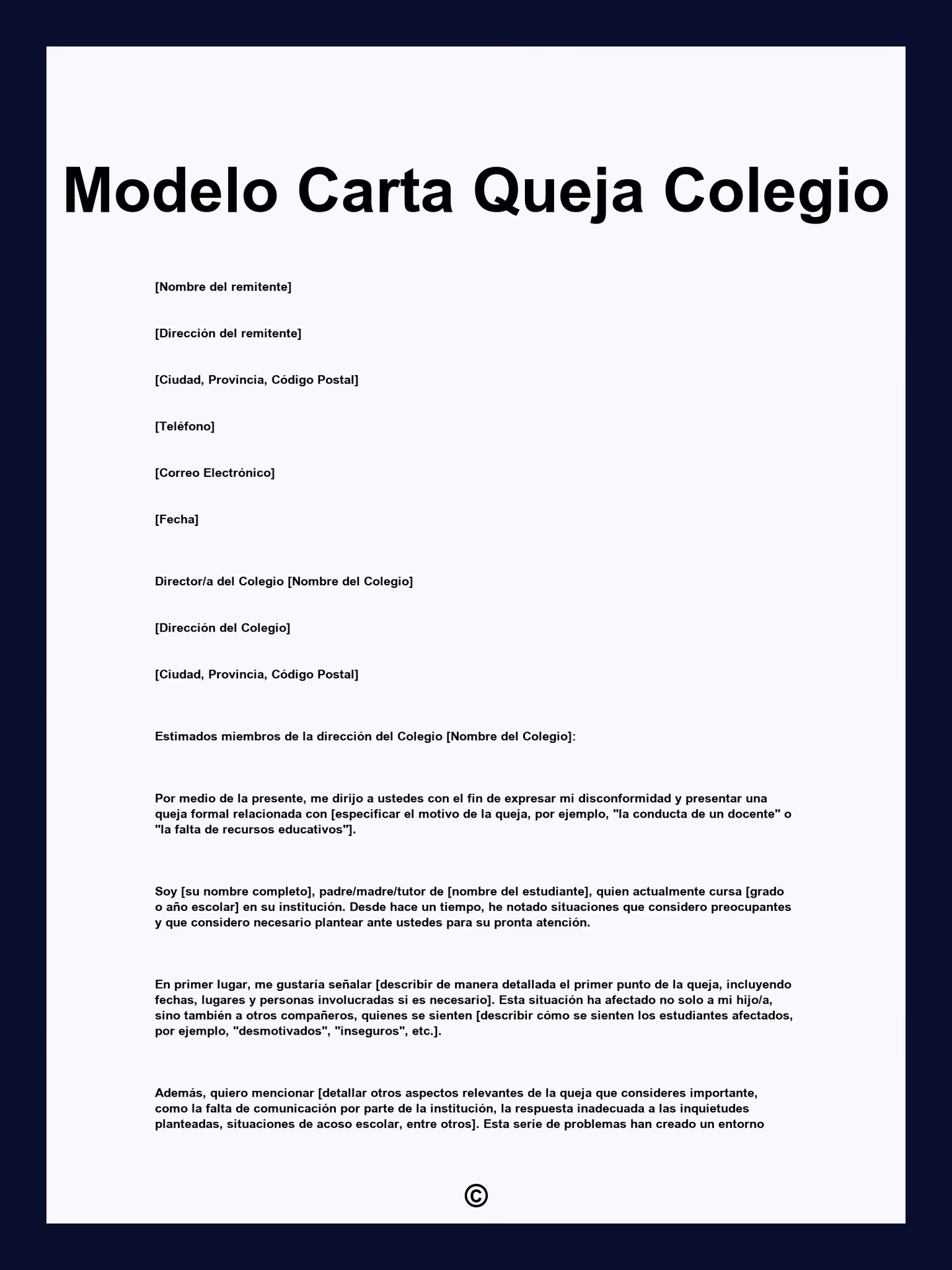 ¿Cómo poner una queja para una escuela?