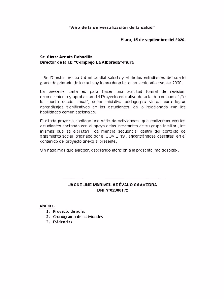 ¿Cómo dirigirse al director de un colegio?