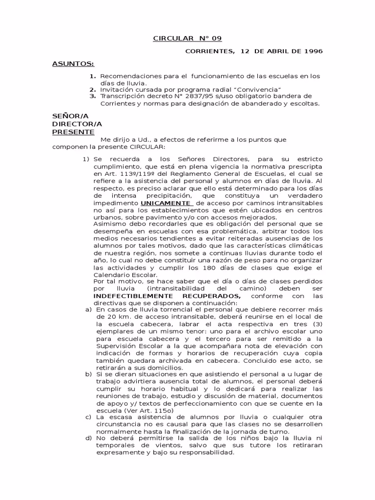 ¿Qué significa RC en el colegio?