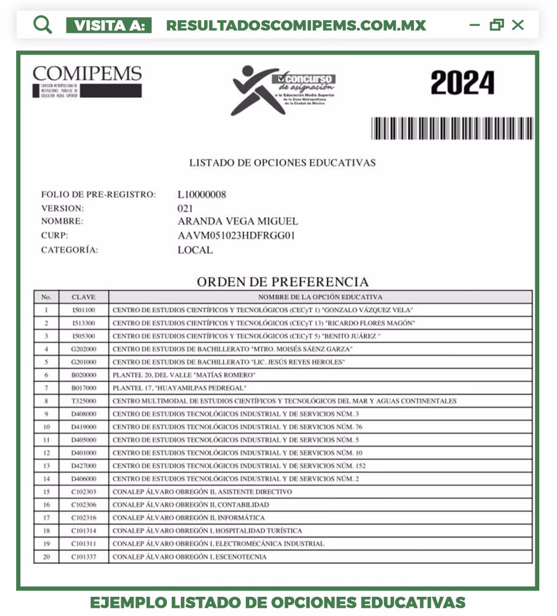 ¿Cómo buscar las claves de las preparatorias?