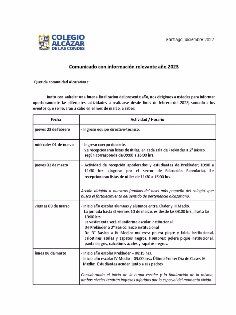 ¿Cuánto cuesta la matrícula en el Colegio Alcazar de las Condes?