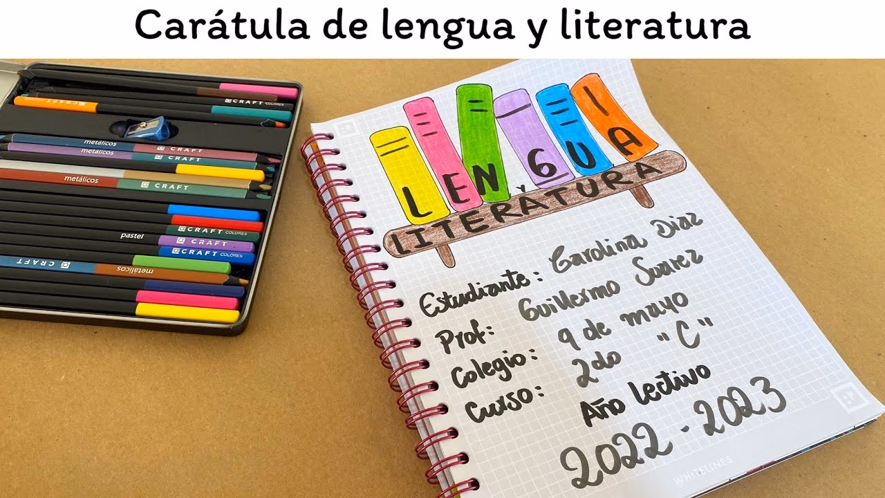 ¿Qué cuaderno se utiliza para lengua y Literatura?