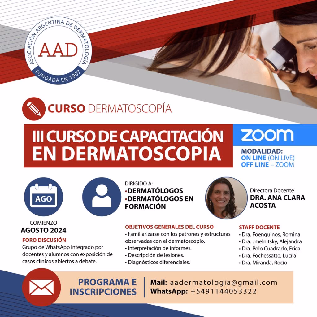¿Cuántos años se estudia Dermatología en Argentina?