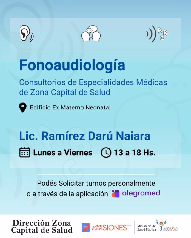 ¿Dónde se estudia Fonoaudiología en Posadas, Misiones?