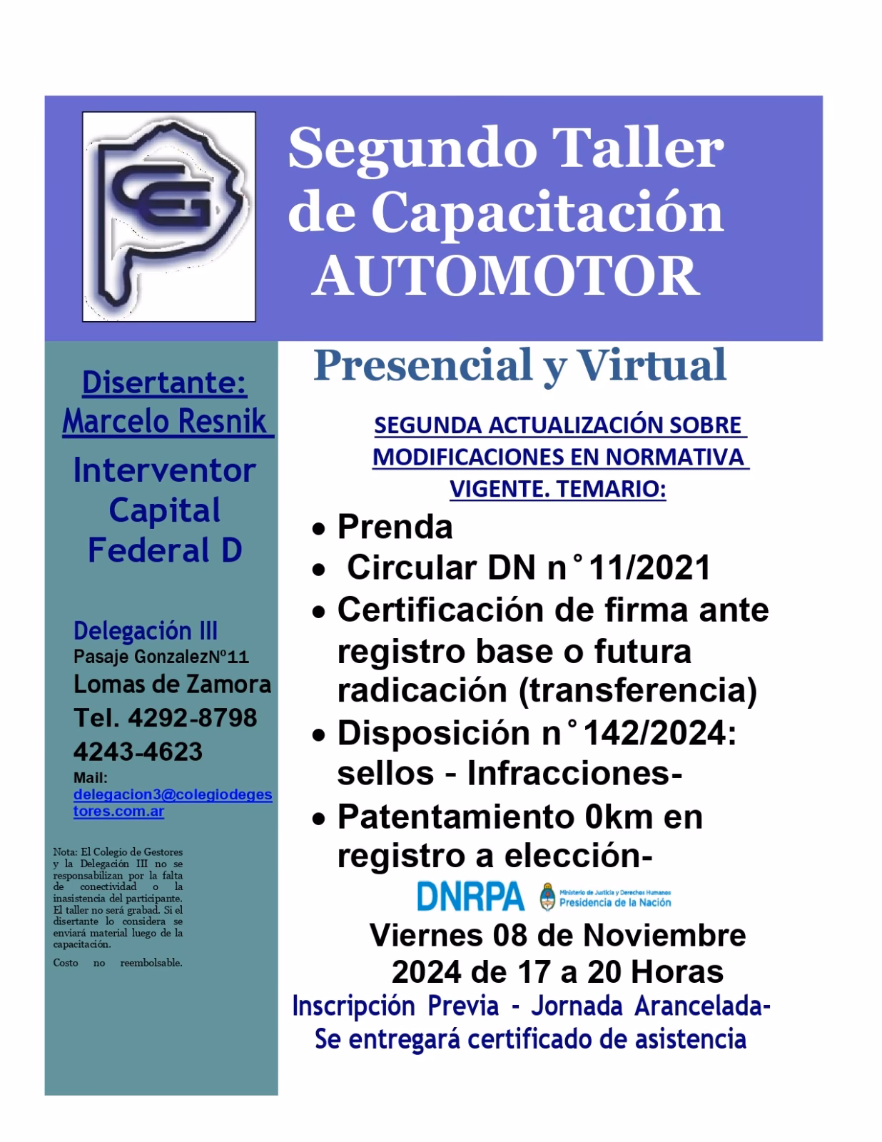 ¿Qué es un colegio de gestores?