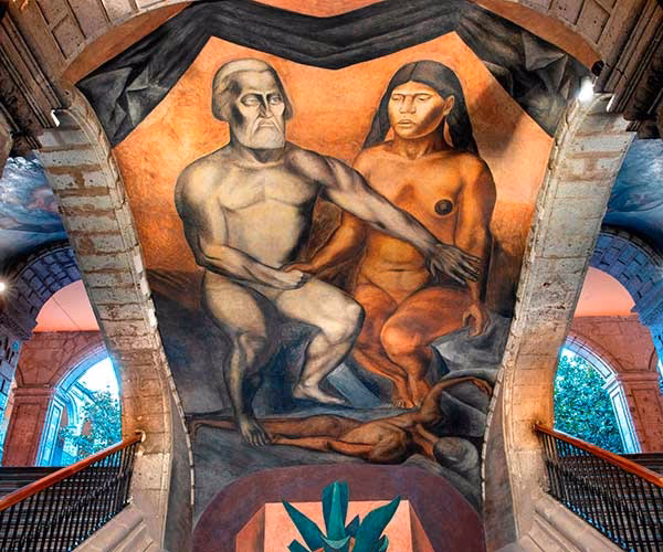 ¿Qué murales hay en el Colegio de San Ildefonso?