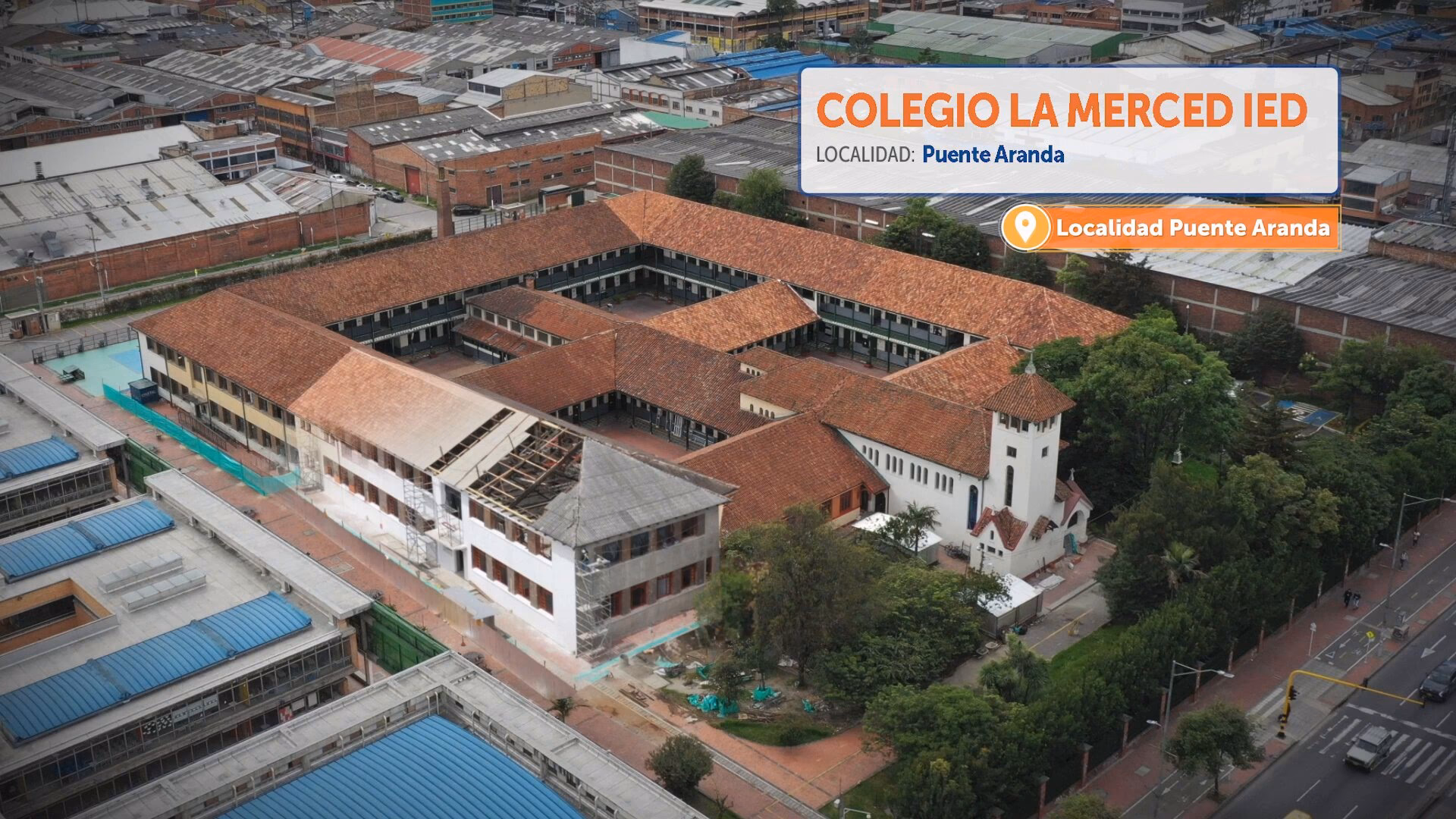 ¿Cuál es la historia del Colegio La Merced en Bogotá?
