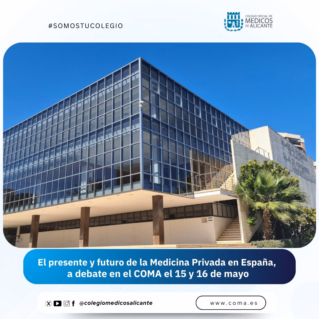 ¿Quién es el presidente del Colegio de Médicos de Alicante?