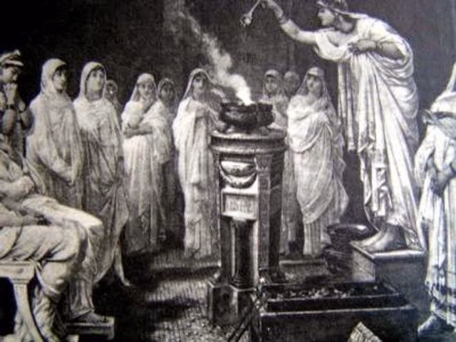 ¿Qué eran los colegios sacerdotales en la antigua Roma?