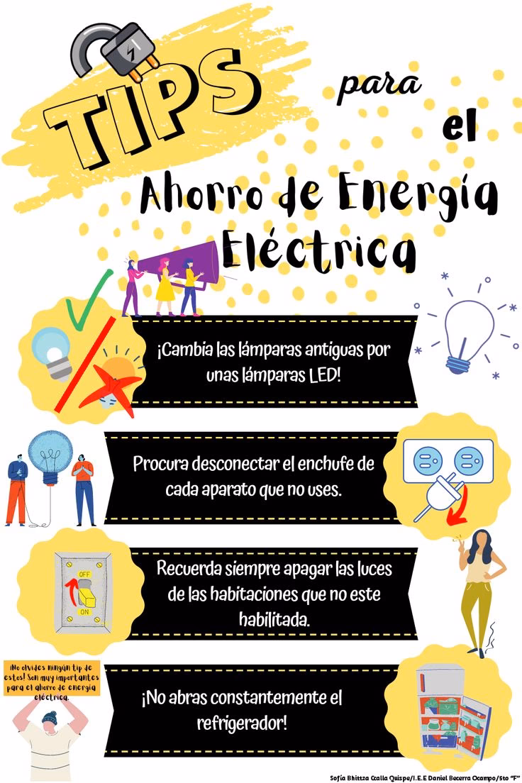 ¿Cómo 10 formas de ahorrar energía eléctrica?