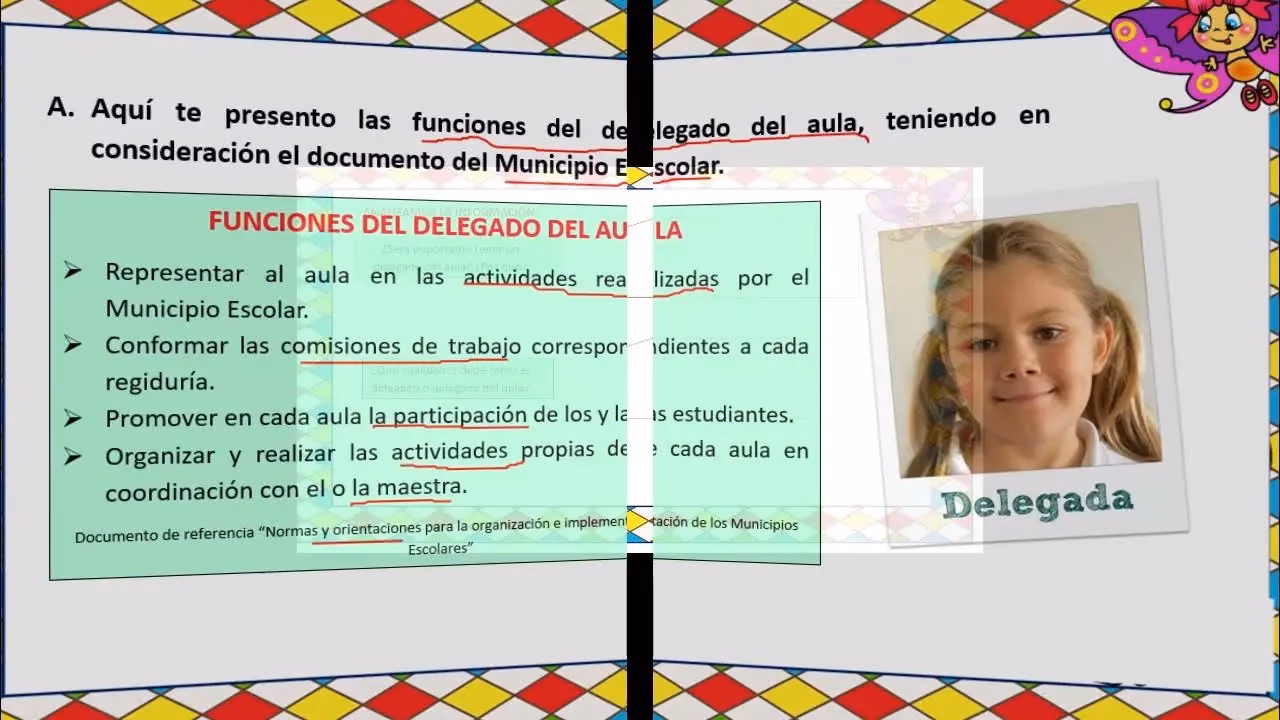 ¿Qué hace un delegado en secundaria?