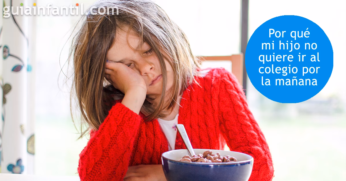 ¿Cómo despertar a un niño para el colegio?