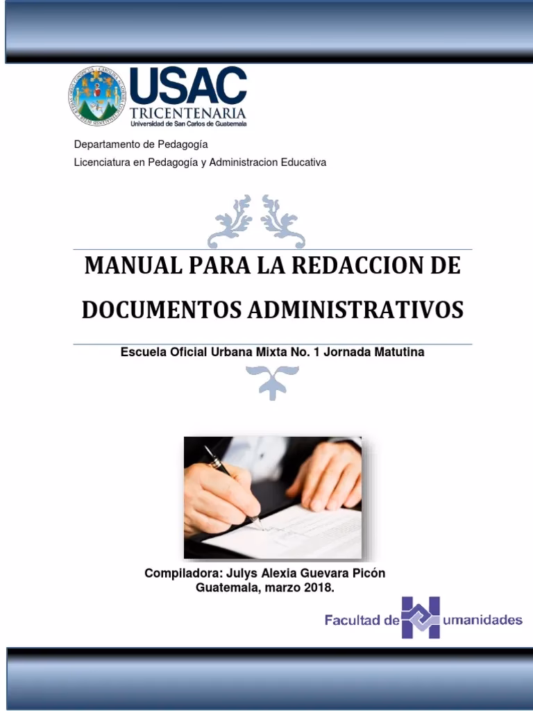 ¿Qué son los documentos administrativos de una institución educativa?