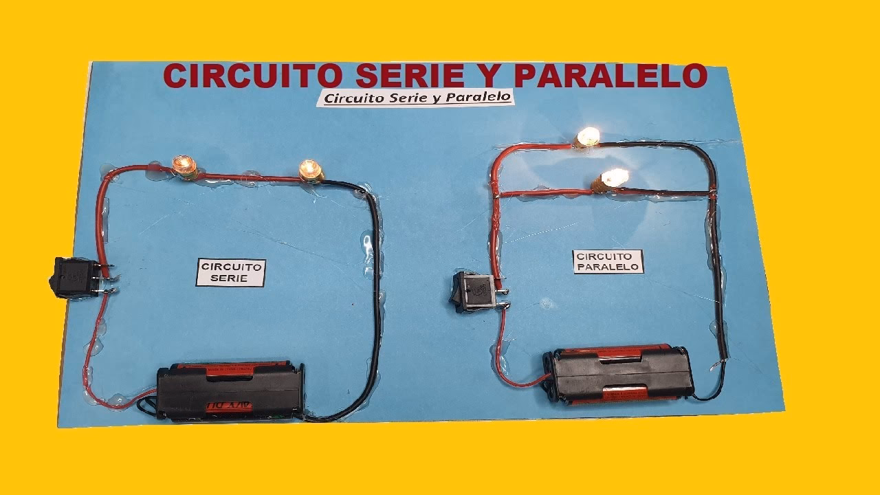 ¿Qué es paralelo y serie para niños?