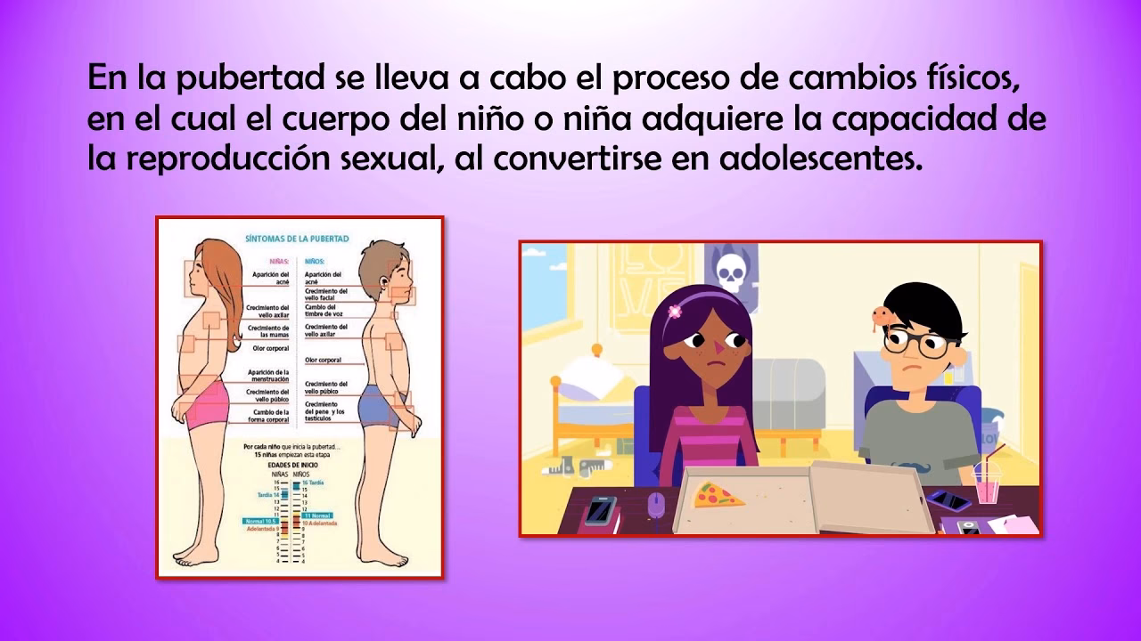 ¿Cómo se les enseña a los niños sobre la pubertad?