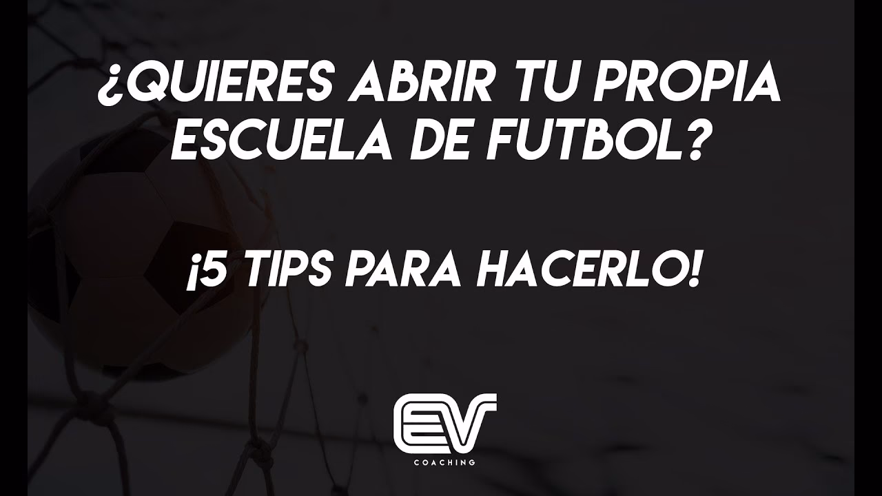 ¿Qué materiales se necesitan para una escuela de fútbol?