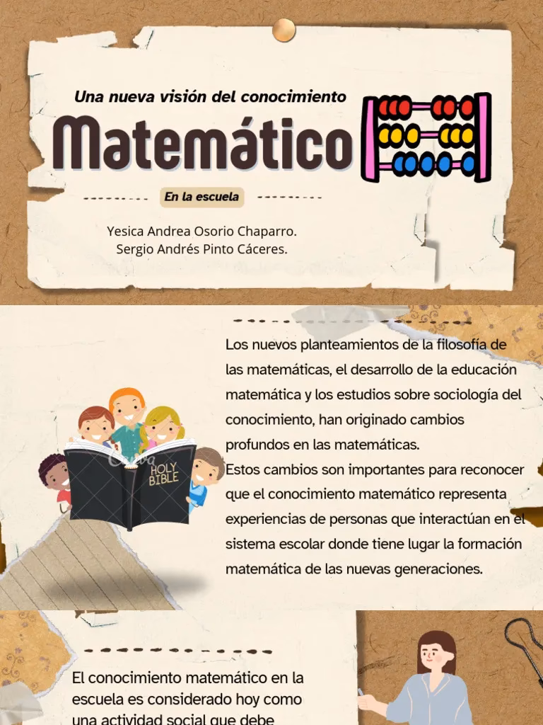 ¿Cómo surge el conocimiento matemático?