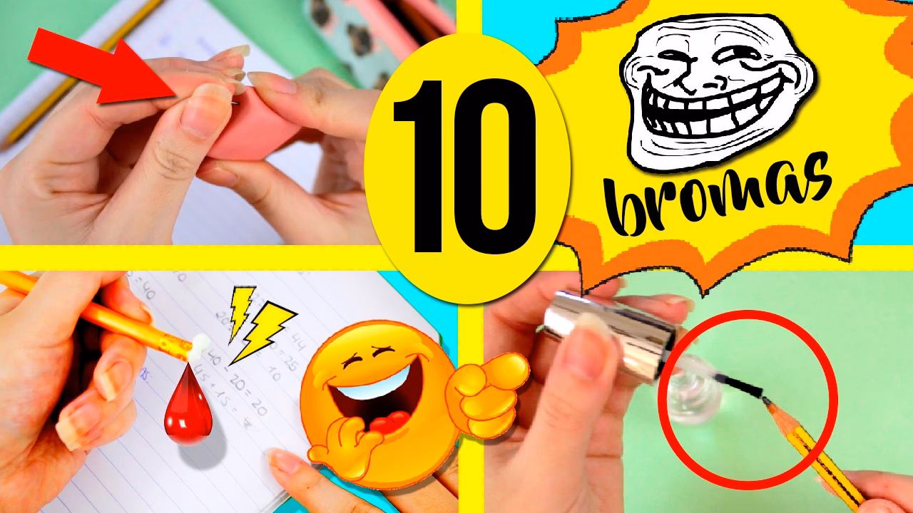 ¿Cuáles son las bromas pesadas?