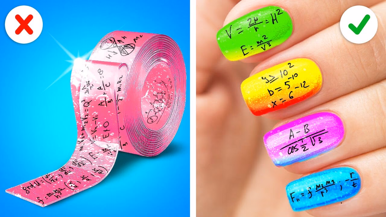 ¿Cómo esconder apuntes para un examen?