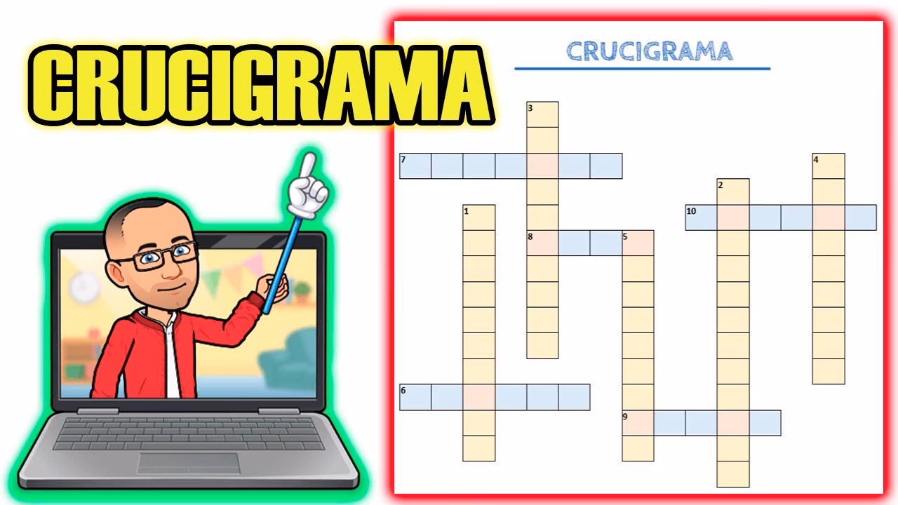 ¿Cómo se diseña un crucigrama?