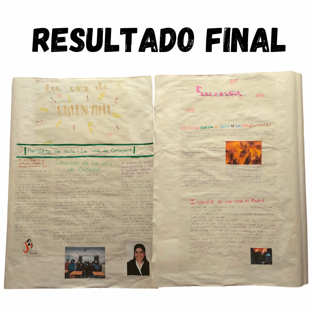 ¿Cuáles son los pasos para hacer un periódico escolar?