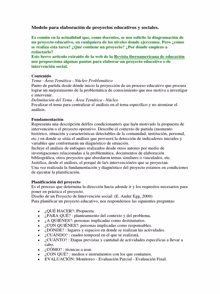 ¿Cómo escribir un proyecto para la escuela?