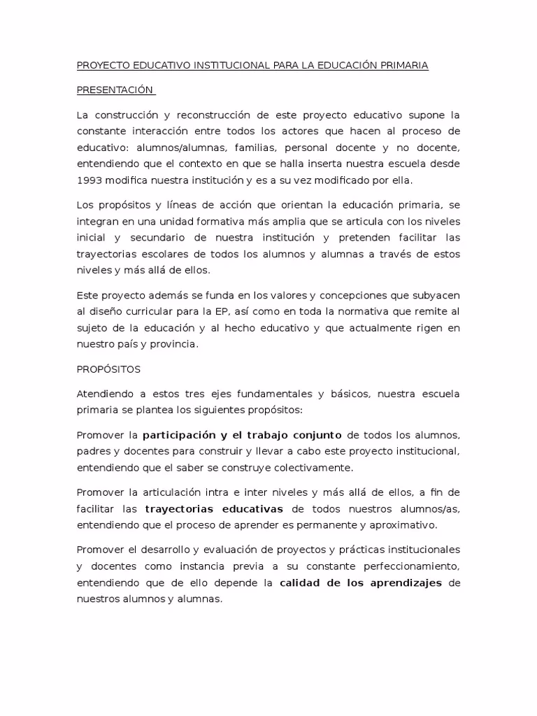 ¿Cuáles son los pasos para elaborar un proyecto Educativo institucional?