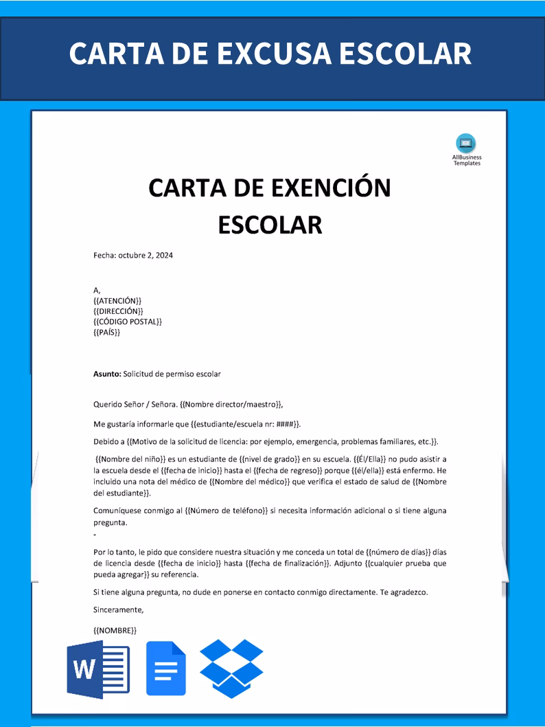 ¿Cómo escribir una buena nota de excusa para la escuela?