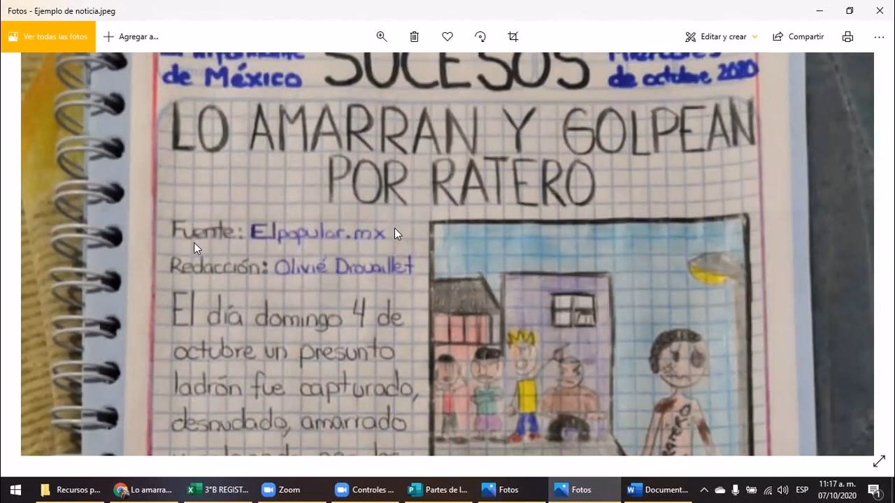 ¿Cómo escribir un ejemplo de noticia?